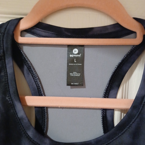 90 DEGREES BY REFLEX LIGHTNING SMOKE NAVY TIE DYE - Picture 9 of 9